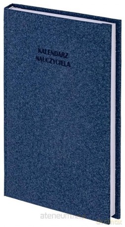 Kalendarz nauczyciela 2022/23 A5T Natura Granat [KALENDARZ]