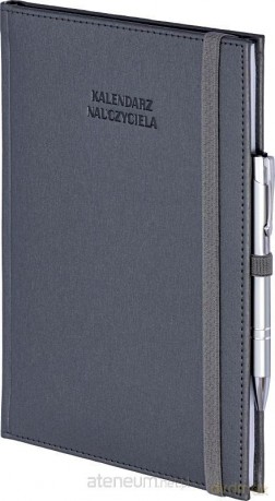 Kalendarz nauczyciela 2022/23 B5 tygodniowy Aluminium [KALENDARZ]