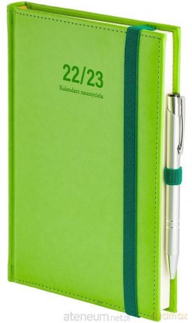 Kalendarz nauczyciela 2022/23 B6 dz. Nebraska Seledyn [KALENDARZ]