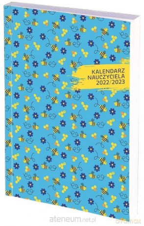 Kalendarz nauczyciela 2022/23 B6 tygodniowy PCV Pszczoły [KALENDARZ]