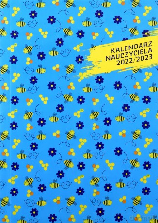 Kalendarz nauczyciela 2022/23 B6 tygodniowy PCV Pszczoły [KALENDARZ]
