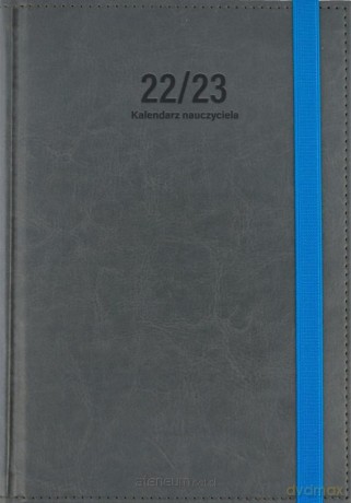 Kalendarz nauczyciela A5 2022/2023 tygodniowy Szary [KALENDARZ]