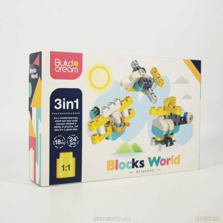 Klocki dla maluszka 3w1 24el [KLOCKI]