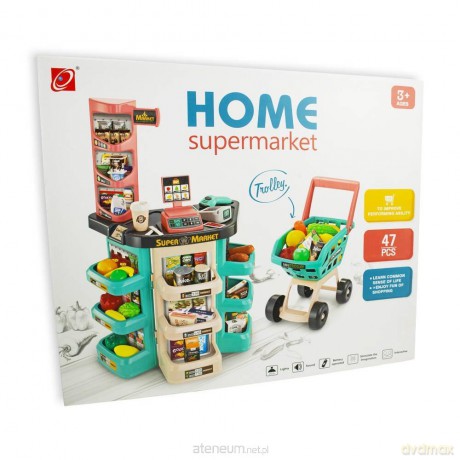 Koszyk sklepowy i supermarket
