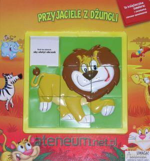 Książeczka z układanką - Przyjaciele z dżungli