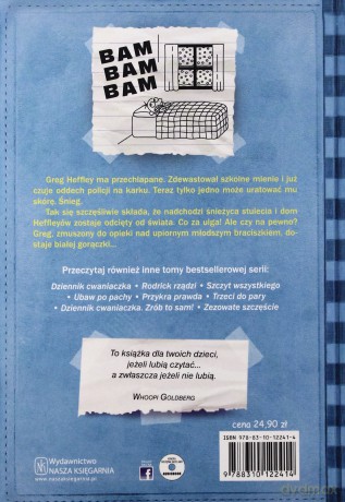 Dziennik Cwaniaczka Tom 6. Biała Gorączka - Jeff Kinney [KSIĄŻKA]