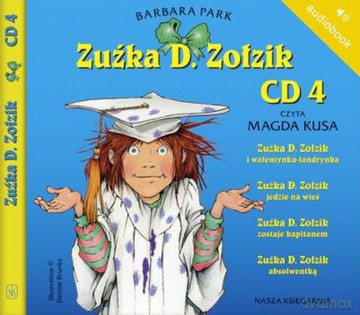 Zuźka D. Zołzik C.4 (twarda) - Barbara Park [AUDIOBOOK] [CD-MP3]
