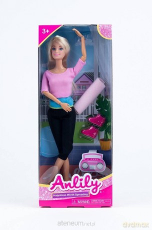 Lalka Anlily ćwicząca jogę 30 cm