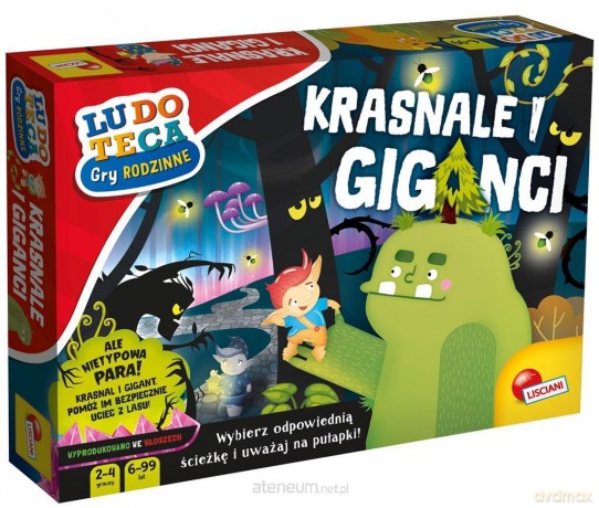 Lisciani Ludoteca - Krasnale i Giganci [GRA PLANSZOWA]