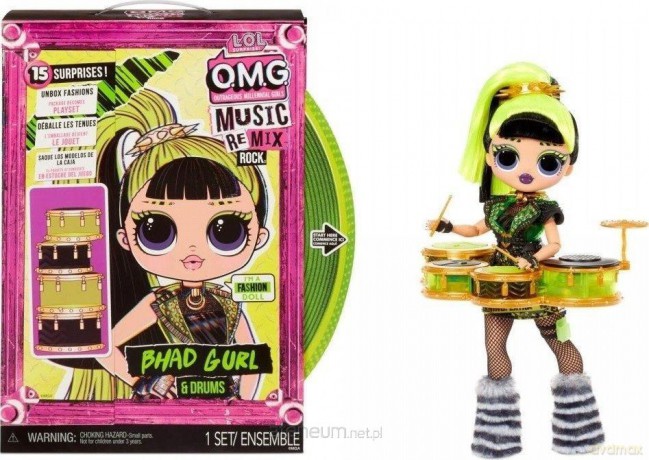 LOL Surprise OMG Remix Rock Bhad Gurl (4 szt)