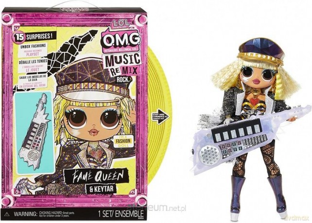 LOL Surprise OMG Remix Rock Fame Queen (4 szt)