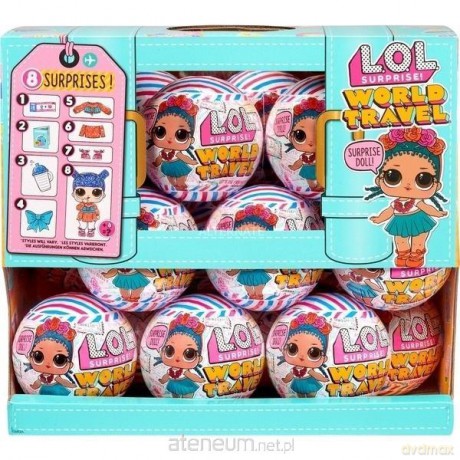 LOL Surprise Travel Dolls Asst (18 szt)