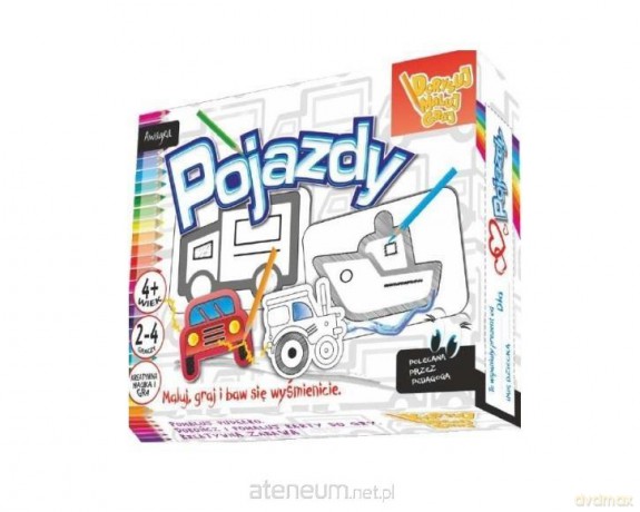 Maluj Graj Pojazdy FAN [GRA PLANSZOWA]