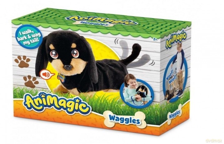 Maskotka interaktywna piesek AniMagic Waggles