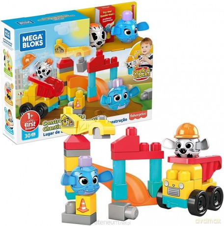 Mega Bloks Plac budowy [KLOCKI]