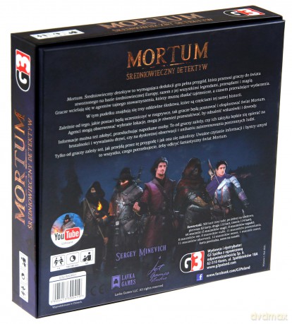 Mortum. Średniowieczny detektyw [KARTY]