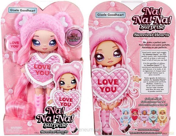Na Na Na Surprise Sweetest Hearts Pink Heart (8 szt)