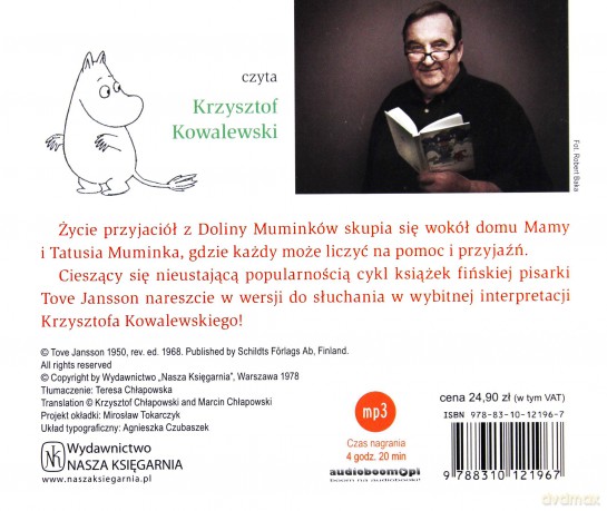 Pamiętniki Tatusia Muminka (twarda) - Tove Jansson [AUDIOBOOK] [CD-MP3]