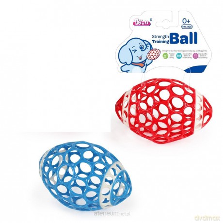 Piłka do rugby 15 cm z dziurkami