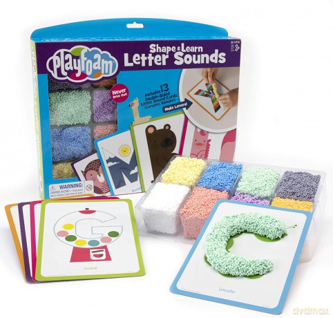 Playfoam, Masa Piankowa, Zestaw do Nauki Liter