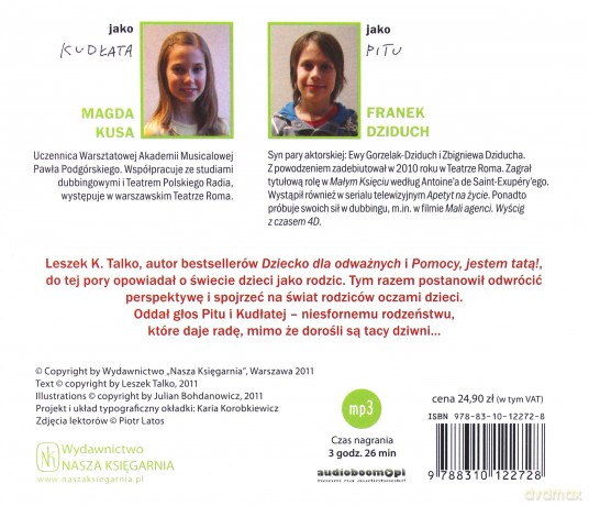 Pitu I Kudłata Dają Radę Dla Fanów Mikołajka (twarda) - Leszek K. Talko [AUDIOBOOK] [CD-MP3]
