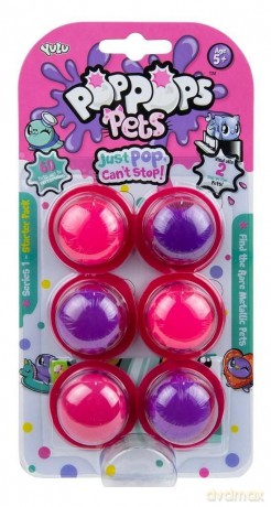 Pop Pops Pets. Figurki slime 6 szt. [FIGURKA]