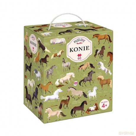 Puzzlove CzuCzu Konie 60 el. [PUZZLE]