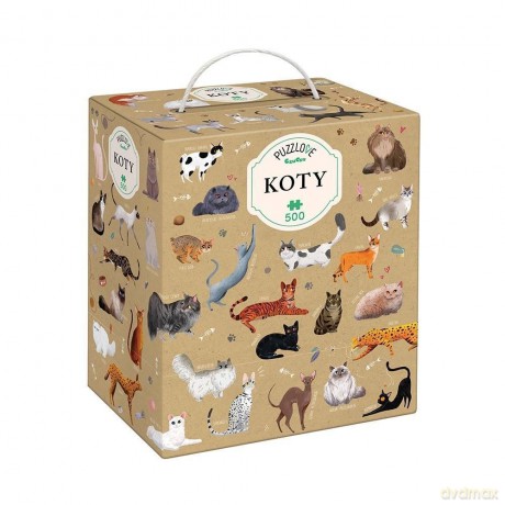 Puzzlove CzuCzu Koty 500 el. [PUZZLE]