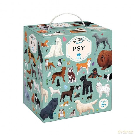 Puzzlove CzuCzu Psy 100 el. [PUZZLE]