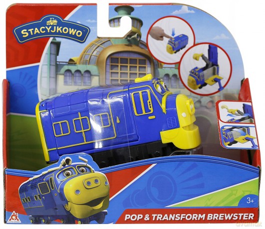 Stacyjkowo Lokomotywa Bruno Pop & Transform