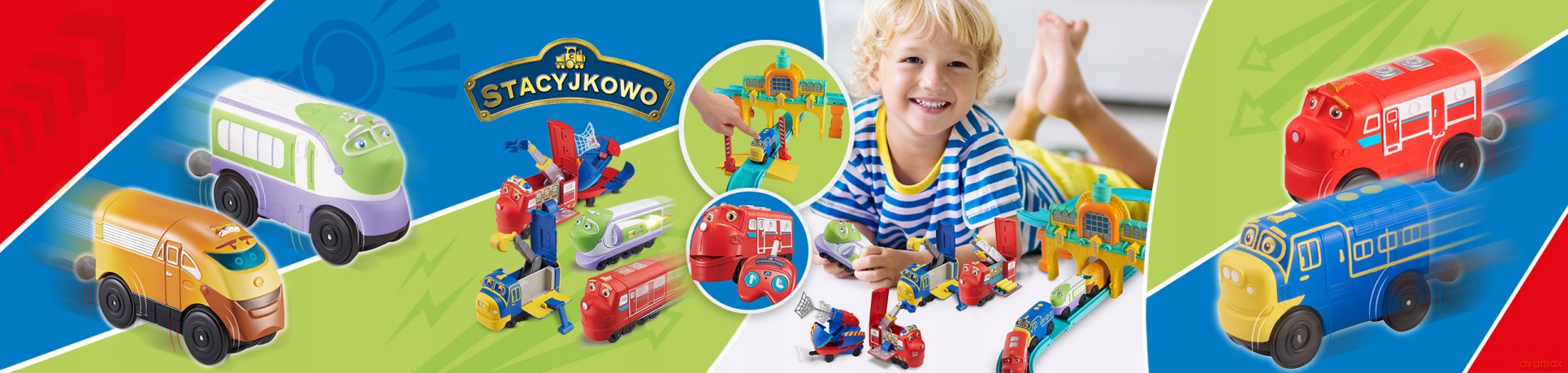 Stacyjkowo Lokomotywa Bruno Pop & Transform