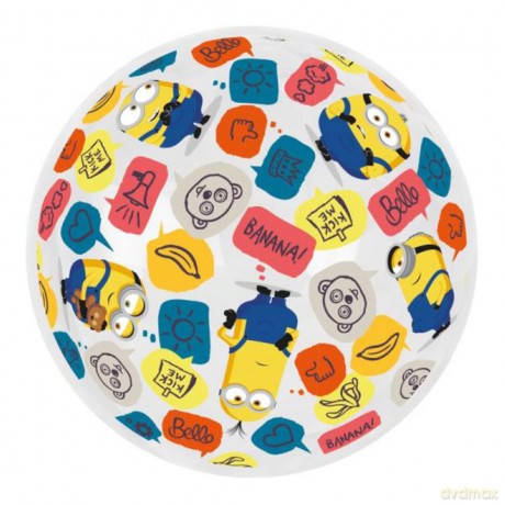 Świecąca piłka 10 cm Minionki