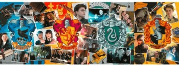 TREFL 1000 el.Cztery domy Hogwartu [PUZZLE]