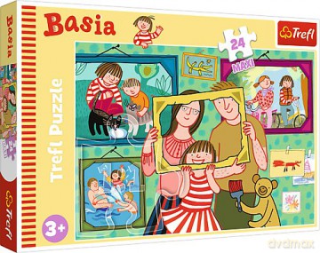 TREFL 24 el. Maxi Basia i jej dzień [PUZZLE]