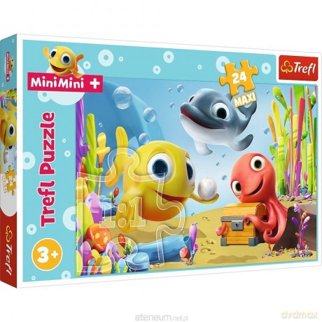 TREFL 24 el. Maxi Wesoła Rybka [PUZZLE]