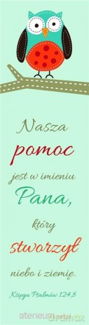 Zakładka Duża - Nasza pomoc jest w imieniu Pana