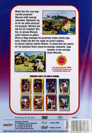 Ben Hur. Wyścigi rydwanów [DVD]