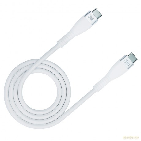 Kabel 3mk Hyper Silicone Cable Type-C to Type-C 60W 3A