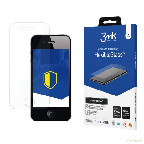 Apple iPhone 4 - 3mk szkło hybrydowe