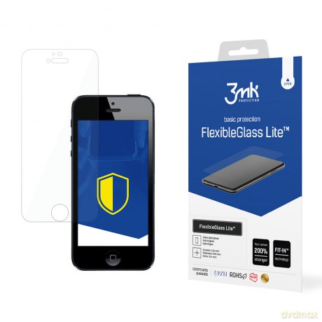 Apple iPhone 5 - 3mk szkło hybrydowe