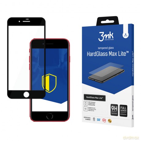 Apple iPhone SE 2020/2022 Black - 3mk szkło hybrydowe