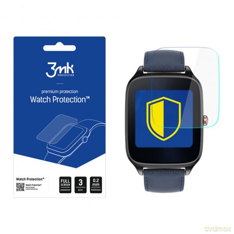 Asus Zenwatch 2 WI501Q - 3mk folia ochronna na zegarek