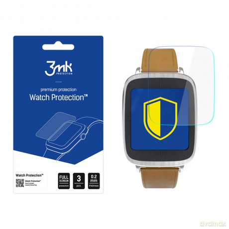 Asus Zenwatch WI500Q - 3mk folia ochronna na zegarek