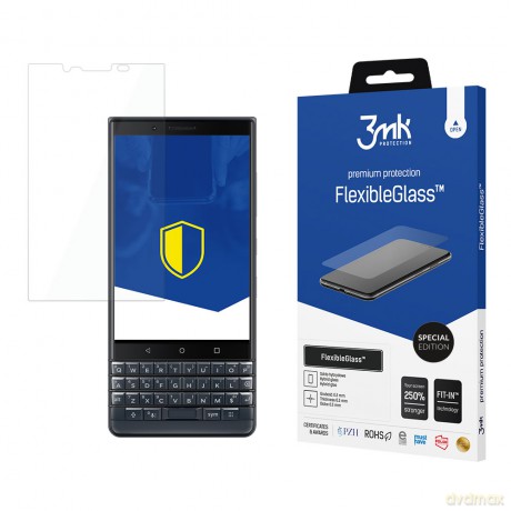 BlackBerry KEY2 - 3mk Special Edition szkło hybrydowe