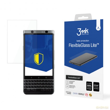 BlackBerry KeyOne - 3mk szkło hybrydowe