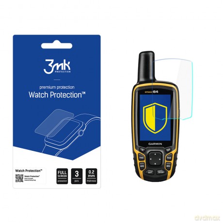 Garmin GPSMAP 64 - 3mk folia ochronna na zegarek