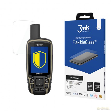 Garmin GPSMap 65 - 3mk szkło hybrydowe