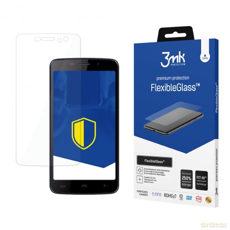 HOMTOM HT17 - 3mk szkło hybrydowe