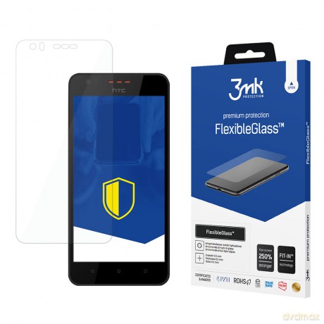 HTC Desire 825 - 3mk szkło hybrydowe
