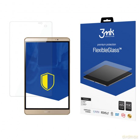 Huawei MediaPad M2 8.0 - 3mk 8.3'' szkło hybrydowe